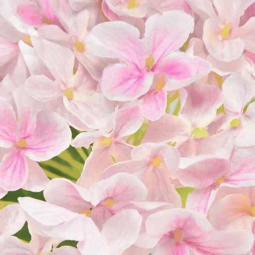 Floristik24 Ortensia artificiale rosa chiaro fiore artificiale rosa Ø15,5 cm 45 cm