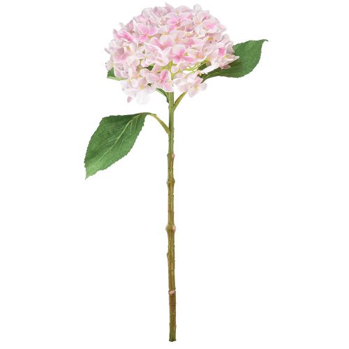 Floristik24 Ortensia artificiale rosa chiaro fiore artificiale rosa Ø15,5 cm 45 cm