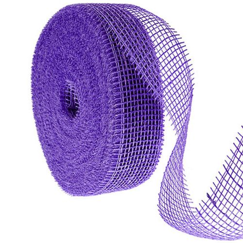 Nastro di iuta viola, largo 5 cm, lungo 40 m. acquistare | Floristik24.it