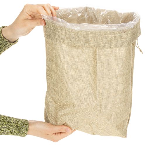Borsa di juta 28×10cm H40cm | Floristik24.it