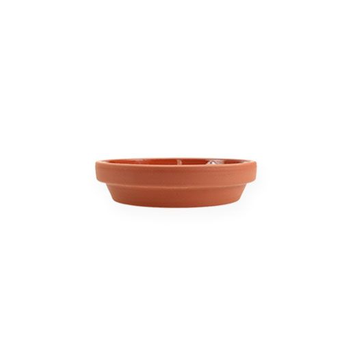 Floristik24 Sottobicchiere in terracotta argilla Ø5cm