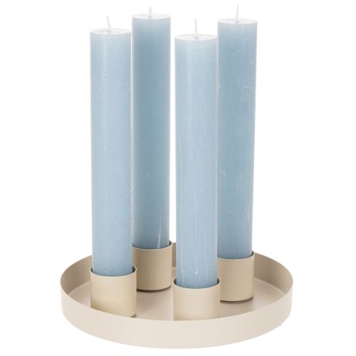 Portacandele magnetici per candele affusolate spesse (4 cm), 4 pezzi | Floristik24.it