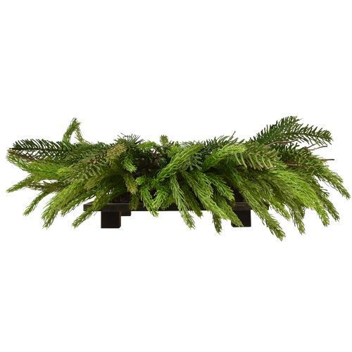 Prodotto Portacandele con abete artificiale verde per candele a colonna Ø50cm