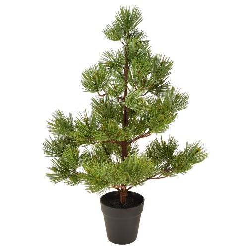Floristik24 Mini albero di Natale artificiale di pino in vaso verde H72 cm