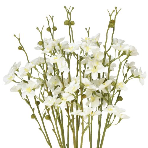 Prodotto Rami di fiori di ciliegio Fiori di ciliegio artificiali bianchi 75 cm 3 pz
