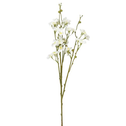 Prodotto Rami di fiori di ciliegio Fiori di ciliegio artificiali bianchi 75 cm 3 pz