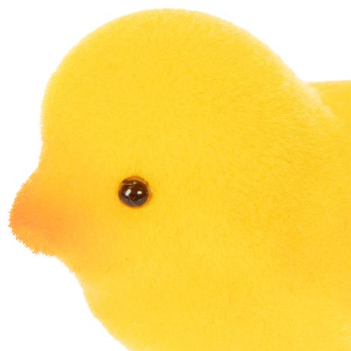 Prodotto Piccoli pulcini di Pasqua, gialli e arancioni, alti 4,5 cm, 18 pezzi