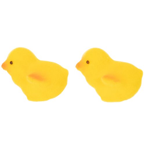Prodotto Piccoli pulcini di Pasqua, gialli e arancioni, alti 4,5 cm, 18 pezzi
