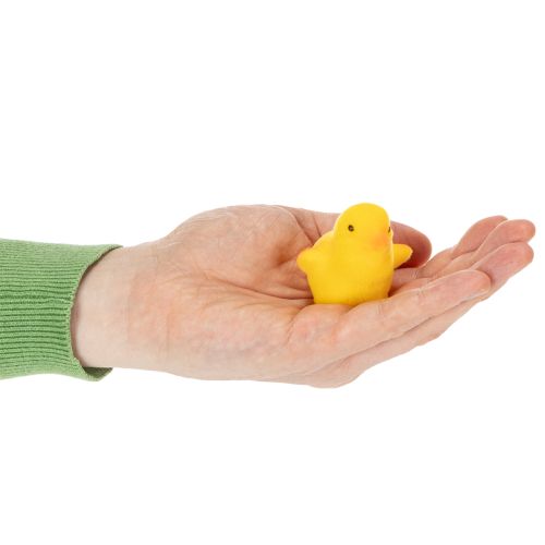 Prodotto Piccoli pulcini di Pasqua, gialli e arancioni, alti 4,5 cm, 18 pezzi