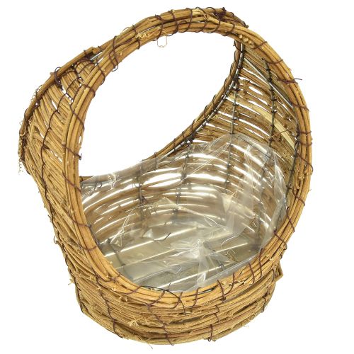 Prodotto Cestino per piantare con manico per vite L18/22 cm set di 2
