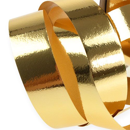 Prodotto Nastro arricciato lucido 19mm 100m oro