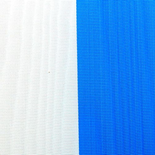 Prodotto Nastri ghirlanda moiré blu-bianco 150 mm
