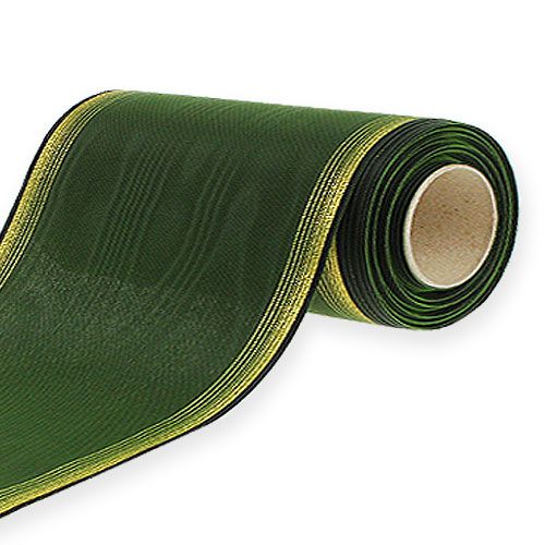 Ghirlanda moiré 200mm, verde scuro