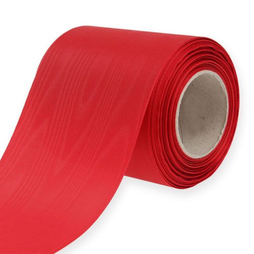 Nastro ghirlanda rosso 100mm 25m