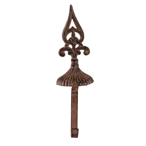 Prodotto Porta ghirlanda porta ghirlanda ruggine vintage da appoggio in ghisa H29cm