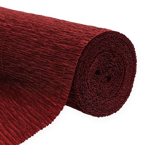 Prodotto Carta crespa per fiorista Bordeaux 50x250cm