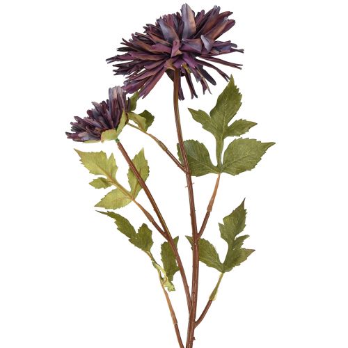 Floristik24 Crisantemo artificiale 2 fiori viola Ø5/11cm L70cm