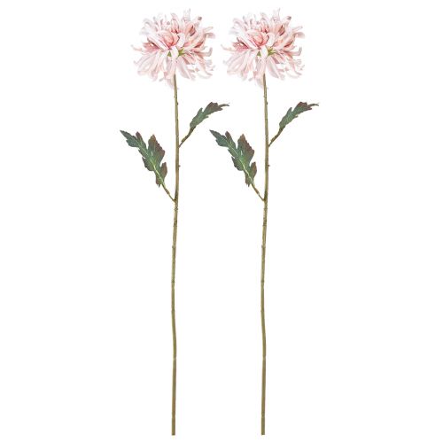 Prodotto Crisantemi artificiali rosa malva Ø13cm L72cm 2 pezzi