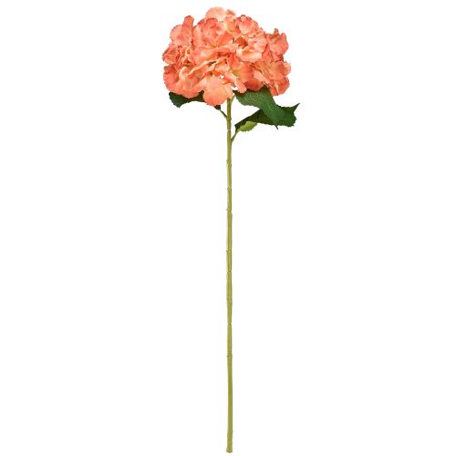 Prodotto Ortensia artificiale Gigante fiore decorativo salmone Ø23cm L84cm