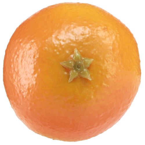 Prodotto Frutti artificiali di frutta decorativa di mandarino artificiale Ø6cm H5cm