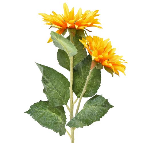 Floristik24 Girasoli artificiali gialli 80 cm