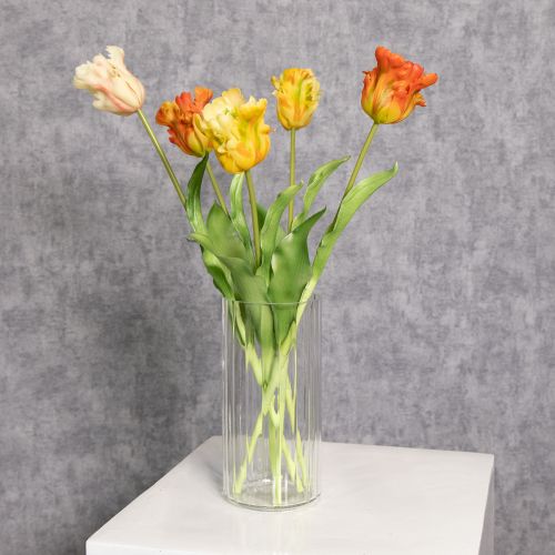 Prodotto Tulipani artificiali per decorare con stile il soggiorno e per le occasioni primaverili, 53 cm