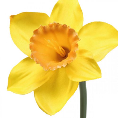Floristik24 Narciso artificiale fiore di seta giallo narciso 59 cm