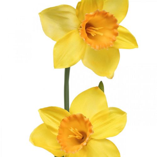 Prodotto Narcisi Artificiali Fiori di Seta Gialli 2 fiori 61cm