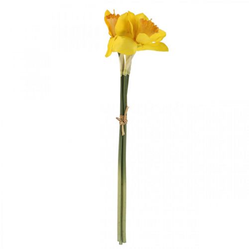 Prodotto Narcisi artificiali fiori di seta narcisi gialli 40 cm 3 pz