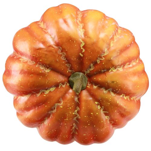 Prodotto Zucca artificiale in arancione verdura artificiale autunno Ø27cm