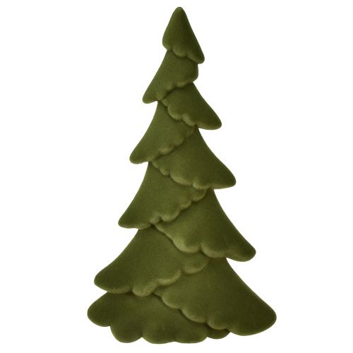 Prodotto Albero di Natale artificiale abete verde floccato 45 cm