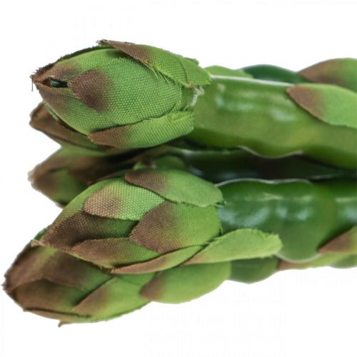 Prodotto Mazzo di asparagi decorativi vegetali asparagi artificiali L23 cm 5 pezzi