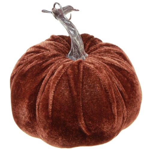 Prodotto Decorazione di zucca per l&#39;autunno in giallo marrone Ø13 cm 3 pz