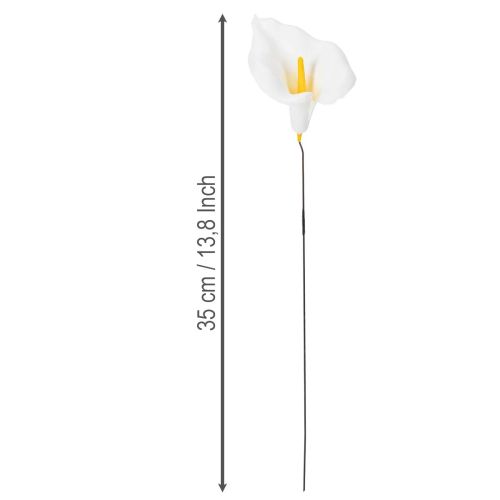Calla artificiale con stami