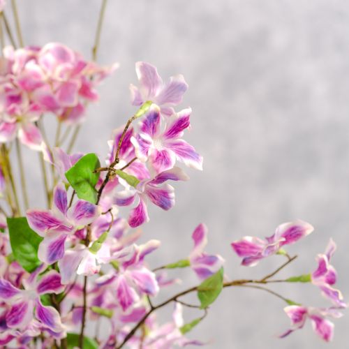 Prodotto Ramo di clematide artificiale, decorazione da tavolo di lunga durata, 110 cm, 3 pezzi