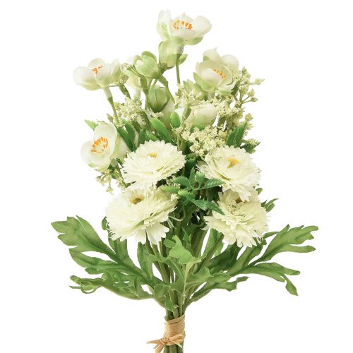 Prodotto Decorazione di fiori artificiali bouquet di fiori artificiali Jasmin Bellis artificiale 30 cm