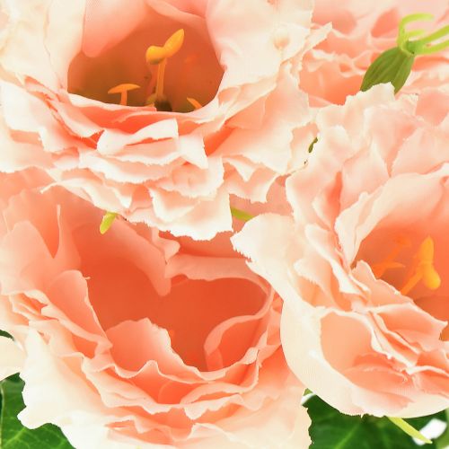 Prodotto Fiori artificiali Eustoma Lisianthus rosa 52 cm 5 pz