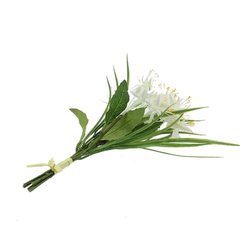Floristik24 Mazzo decorativo bianco 28 cm