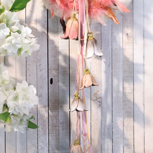 Prodotto Decoro fiori in ceramica mughetto da appendere Ø5cm 6 pz