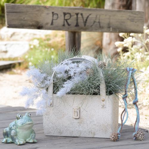 Prodotto Borsa in metallo, atmosfera moderna e piacevole per uso interno ed esterno, 28 cm