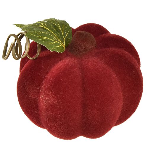 Prodotto Mini decorazione zucca floccata – assortita nei colori autunnali 9,5 cm 3 pz