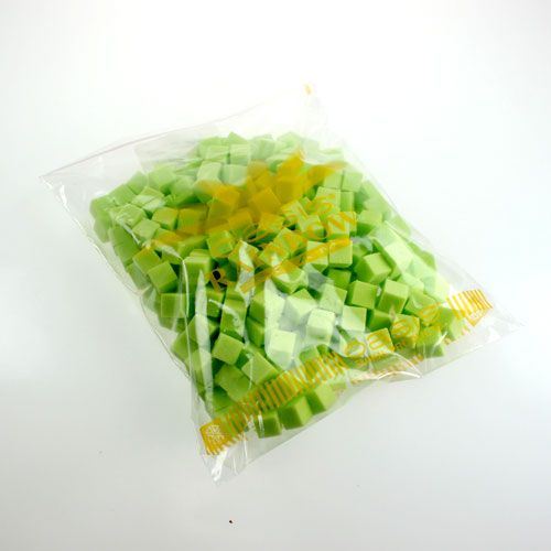 Floristik24 Mini cubo di schiuma umida verde 300p