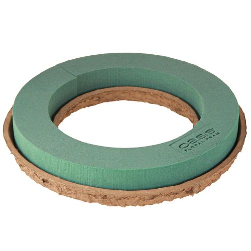 Prodotto OASIS® Biolit® Floral Foam Green Ring Wreath 32cm 2 pz.