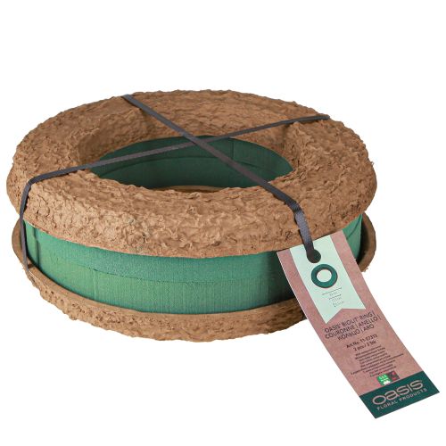 Prodotto OASIS® Biolit® Floral Foam Green Ring Wreath 32cm 2 pz.