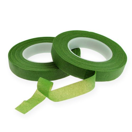 Floristik24 OASIS® Flower Tape verde chiaro 13mm 2 pz