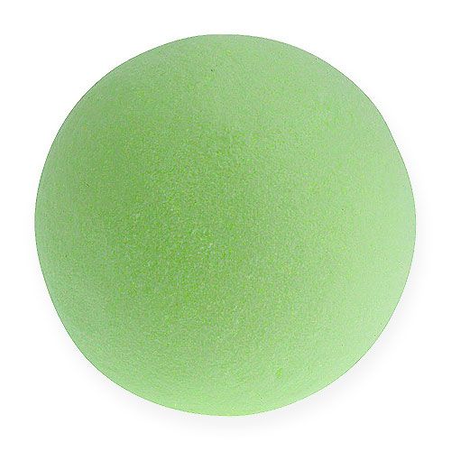 Floristik24 Palline di schiuma verde 9 cm 4 pezzi