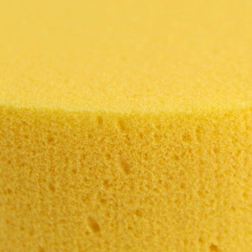 Floristik24 Cilindro a innesto Cilindro Ø8cm Giallo 6 pezzi