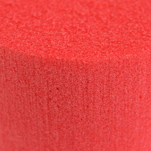 Floristik24 Cilindro a innesto Cilindro Ø8cm Rosso 6 pezzi