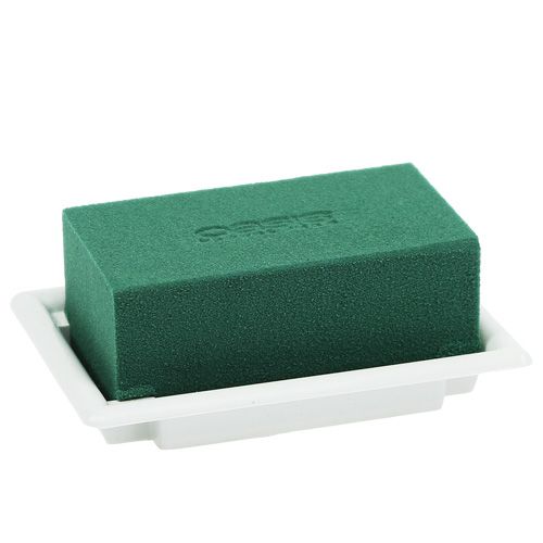 Prodotto OASIS® Table Deco Mini piastrelle floreali in schiuma 13 cm×9 cm×5 cm 16 pz