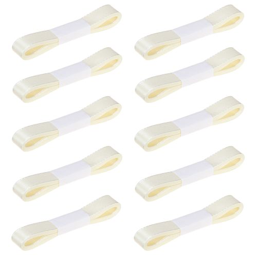 Prodotto Nastro decorativo regalo nastro crema cimosa 15mm 3m 10 pezzi